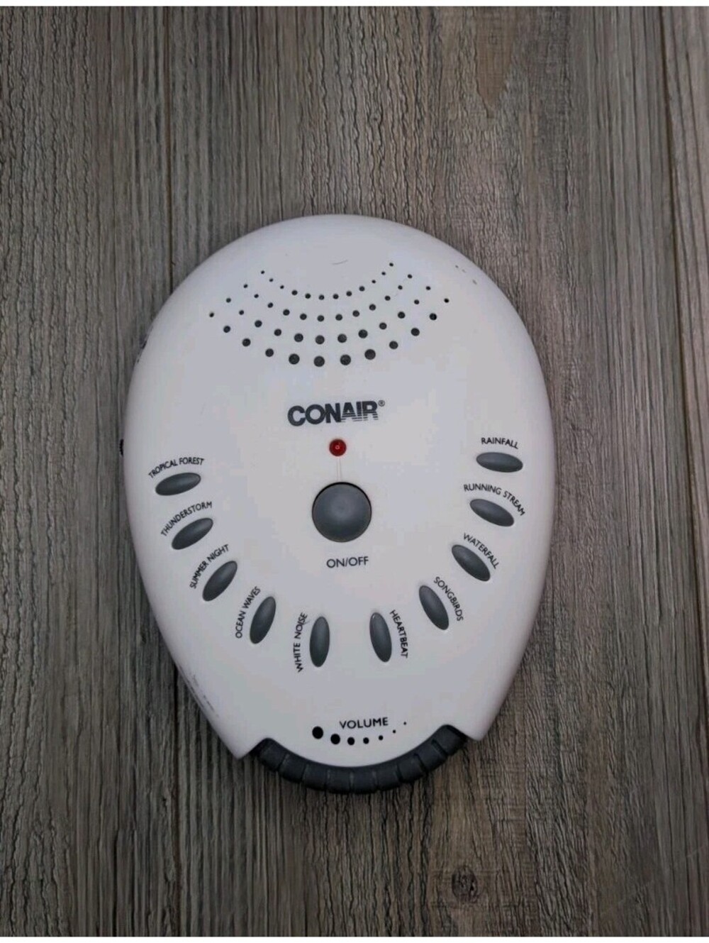 CONAIR Sound Machine White Noise Maker Sleep Therapy
